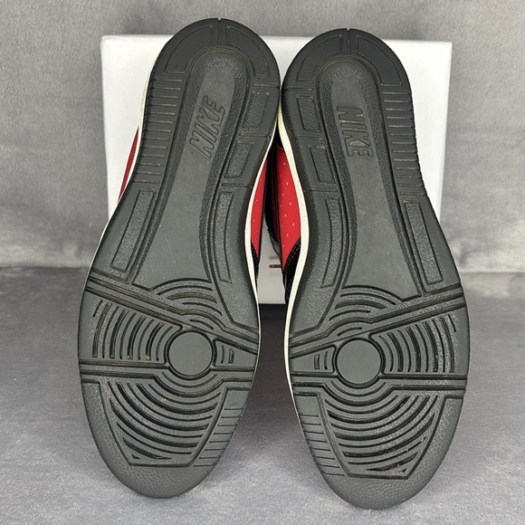 🔥🔥🔥Nike Force Dunk Sky High Hidden Wedge Heel Blk Red Women Sneaker Size: 9.5🔥🔥🔥 - Picture 6 of 10